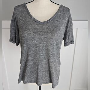 Mudd Gray Women's Casual Top Sz S